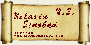 Milašin Sinobad vizit kartica